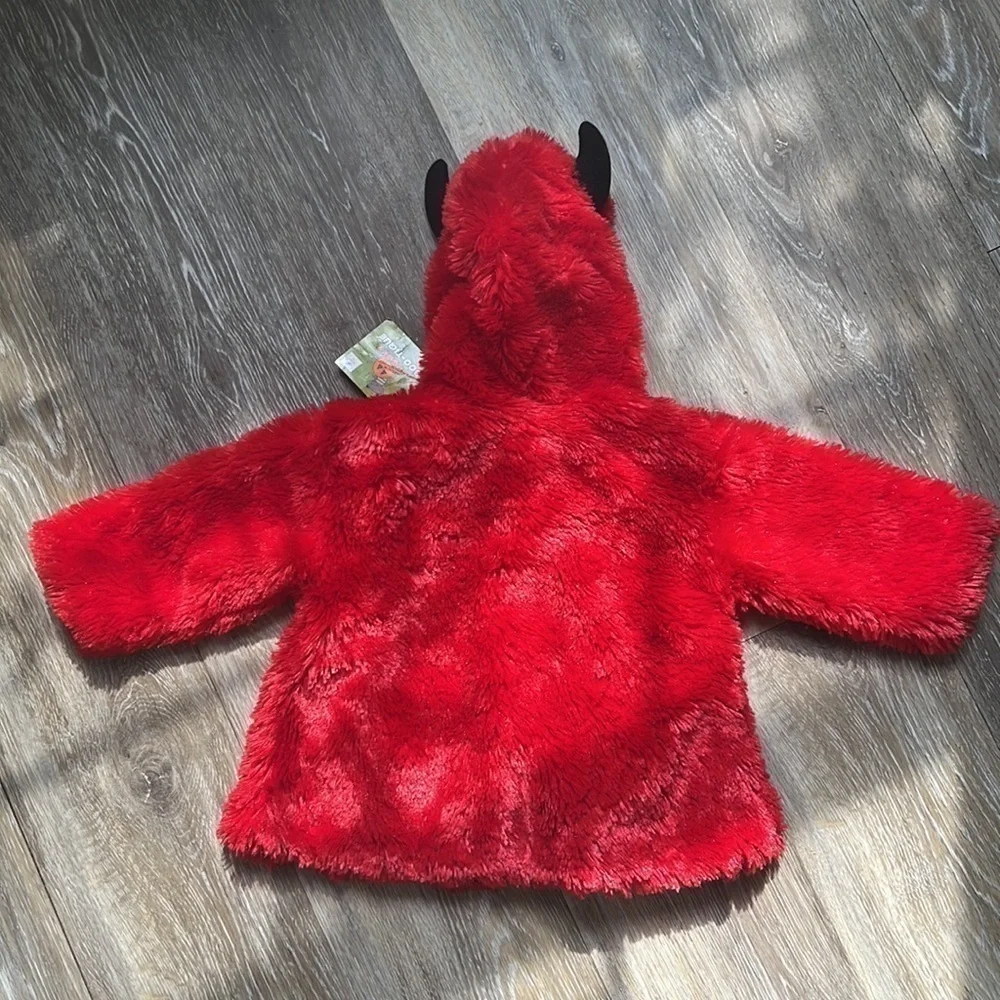 GUND baby Costume Halloween warm jacket coat 3-12 month  Removable Bat in Pocket